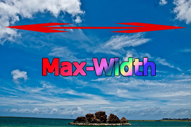 sea sky max-width