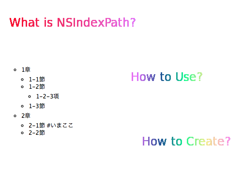 What is NSIndexPath