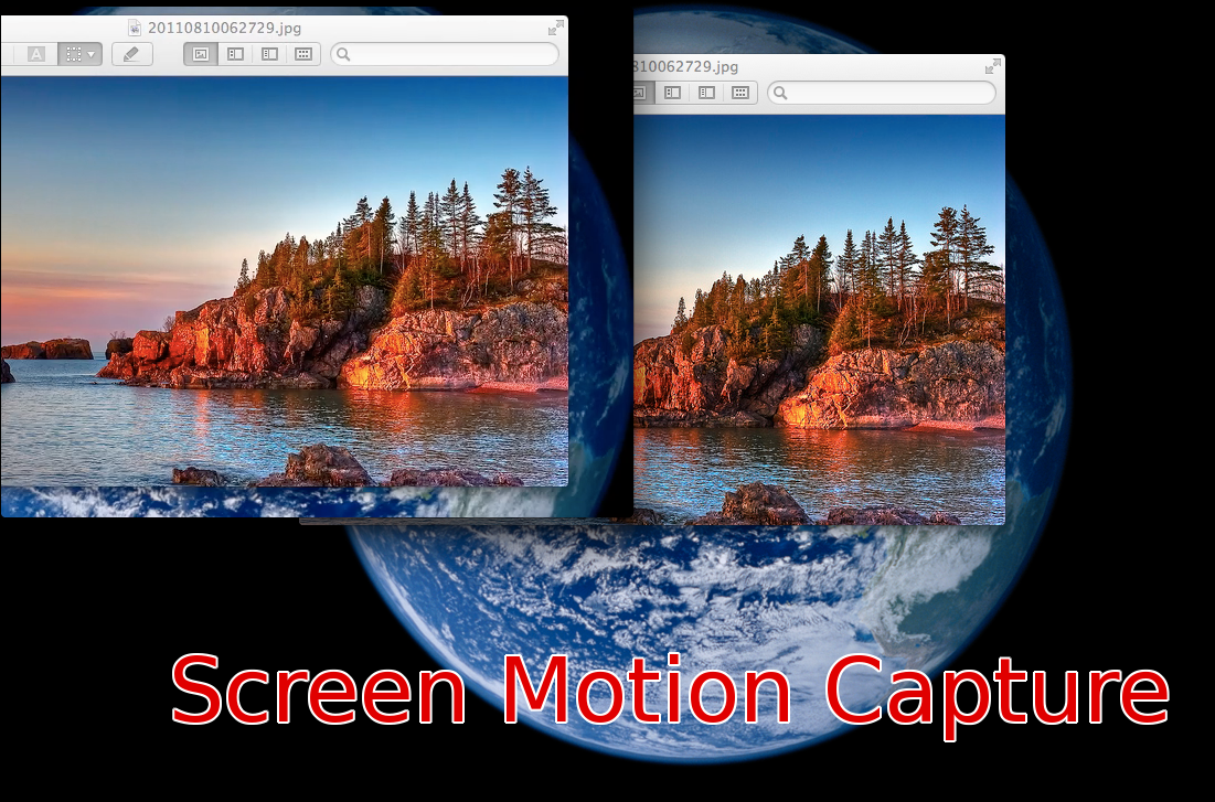 Screen Motion Capture Image